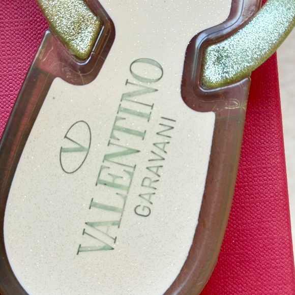 Women’s Valentino rock, stud, jelly flip-flops - Picture 2 of 8